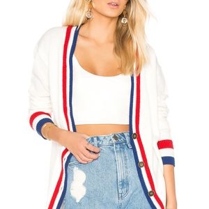 Show Me Your Mumu Collegiate Cardigan Large